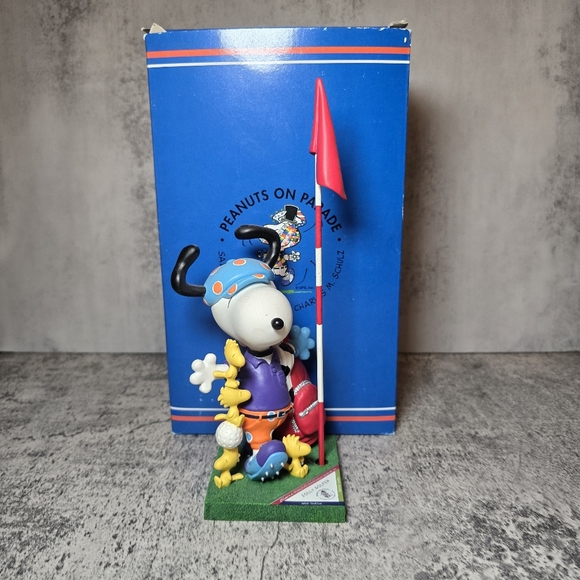 Peanuts on Parade Snoopy "Jolly Golfer" Westland Figurine Excellent Golfing - Picture 1 of 6